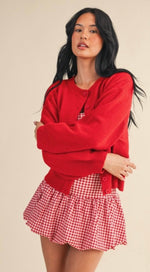 Red Cardigan