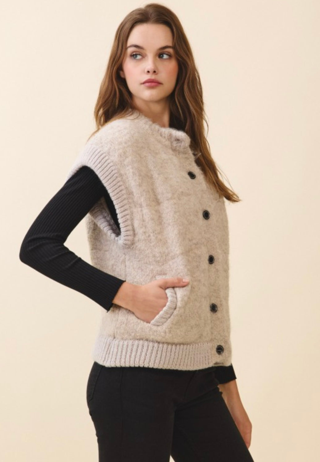 Cozy Knit Vest