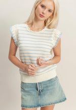 Kali Ruffle Sweater