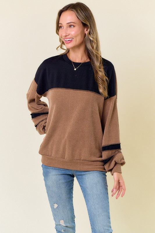Clara Ribbed Top