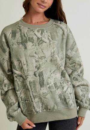 Tree Camo Sweatshirt