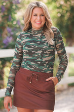Keigan Camo Top