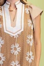 Floral Crochet Midi
