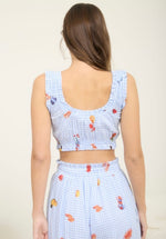 Brunch Motif Crop