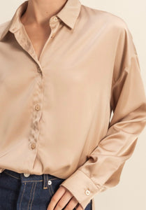 Elevated Satin Shirt