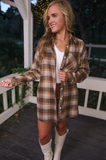 Lola Flannel Top