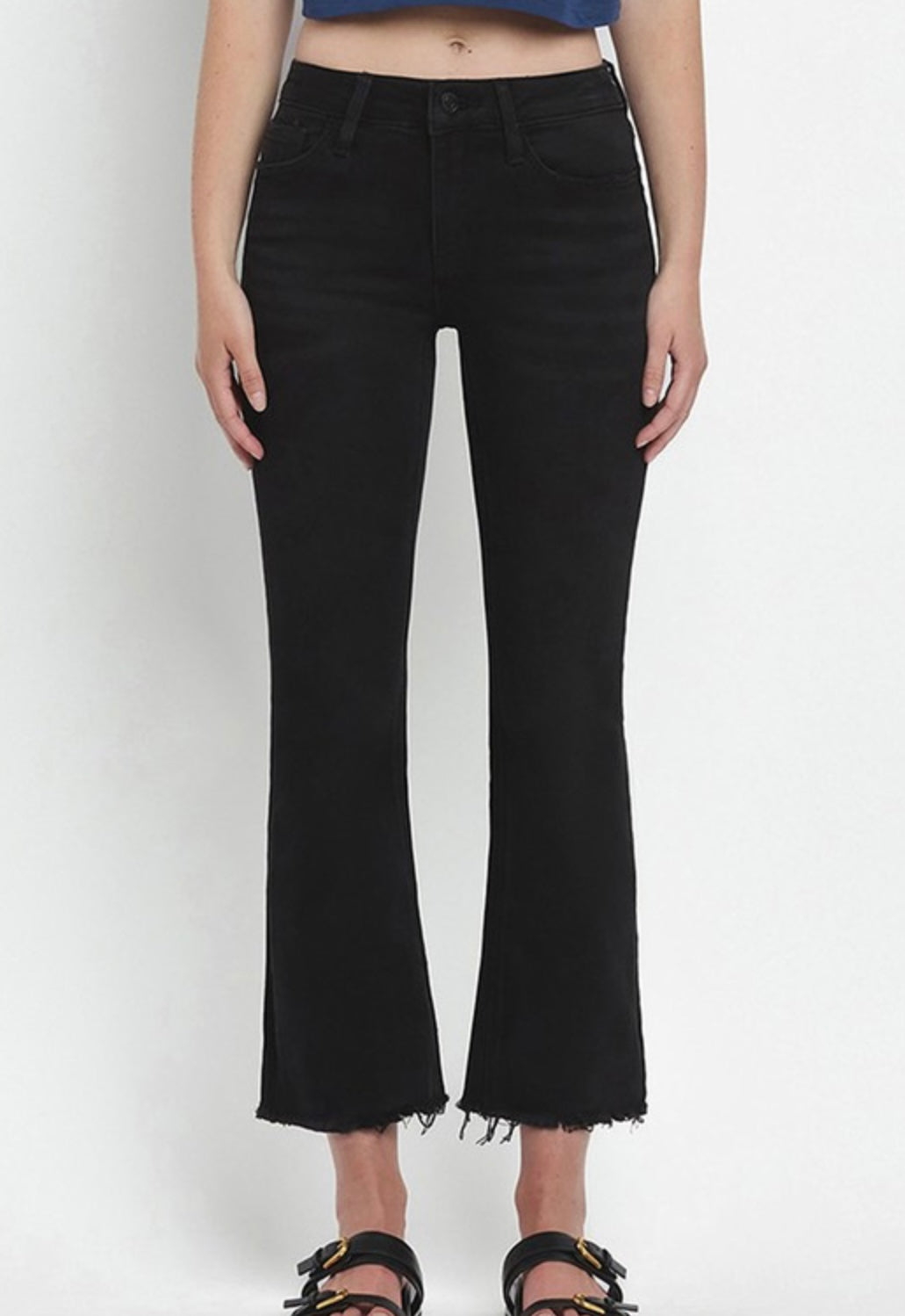 Grandeur Crop Flare Jean