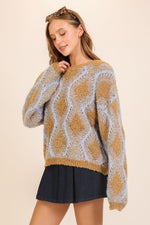 Cozy Diamond Sweater