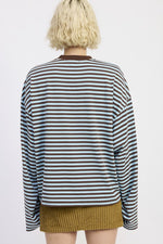 Striped Oversize Top