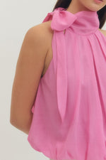 Tie Scarf Halter Top