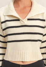 Rugby Crop Sweater