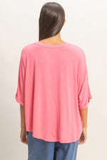 Relaxed Batwing Top