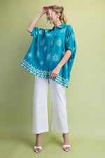 Medallion Print shirt