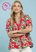 Floral Folk Art Top