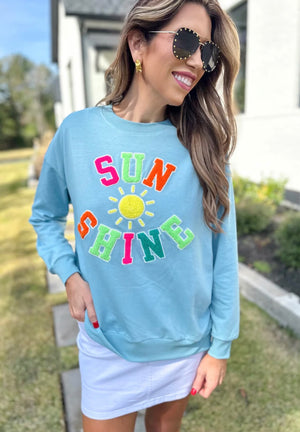 Sunshine Patch Pullover