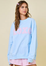 XOXO Patch Sweatshirt