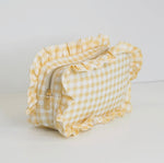 Ruffle Cosmetics Bag