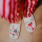 Christmas Champagne Slippers