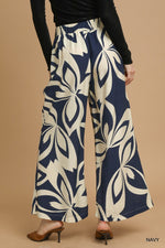Abstract Floral Pants