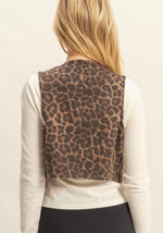 Chic Leopard Vest