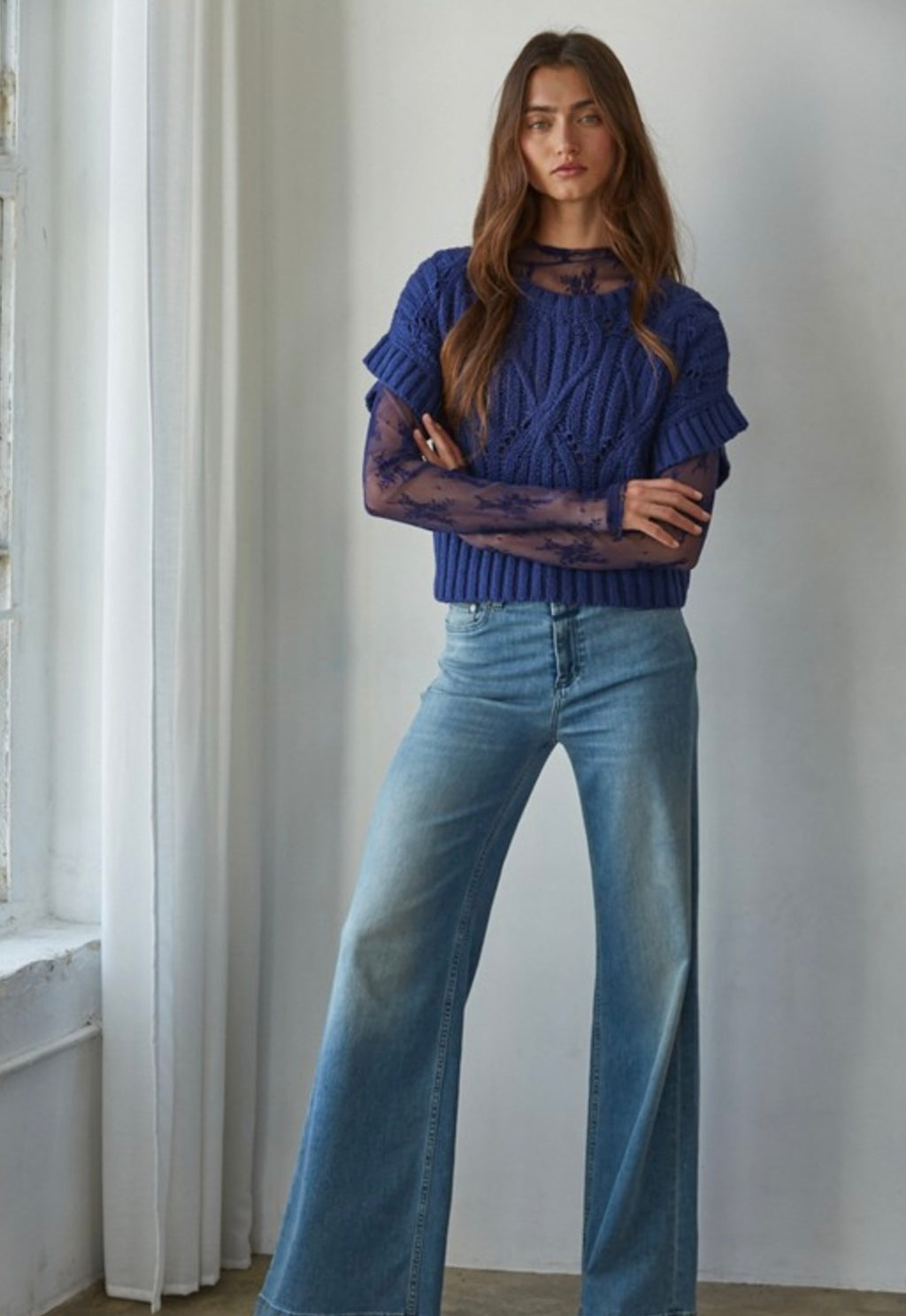 Cali Crochet Sweater