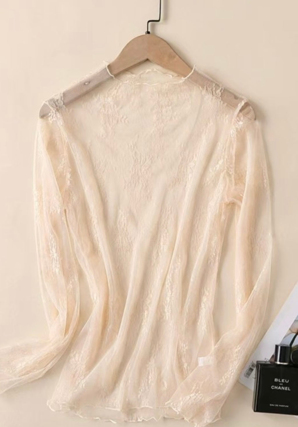 Lace Sheer Top