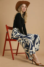 Abstract Floral Pants