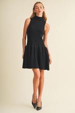 Turtleneck Sweater Dress