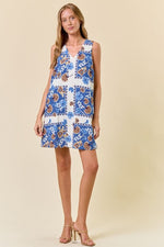Scarf Print Dress