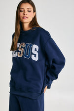 Jesus Patch Sweatshirt