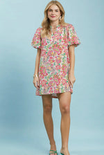 Paisley Shift Dress
