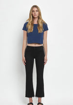 Grandeur Crop Flare Jean