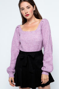 Ruffled Suede Skort