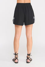 Bowed Linen Shorts