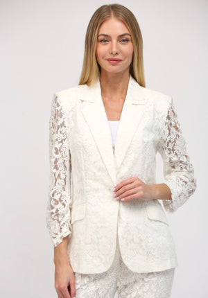 Lace Blazer