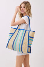 Jennifer Striped Beach Bag