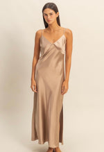 Satin Midi Dress