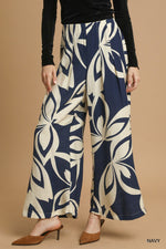 Abstract Floral Pants