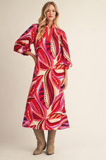 Side Slit Boho Midi
