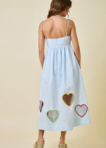 Hearts Midi Dress