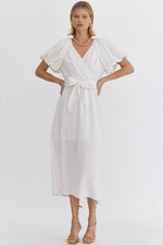 Bow Midi Dress