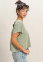 Darla Open Back Tee