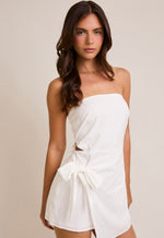 White Out Romper