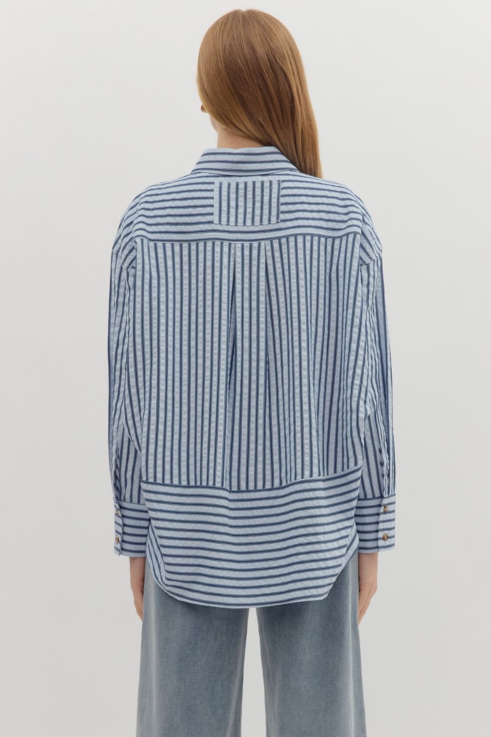 Draped Hem Top