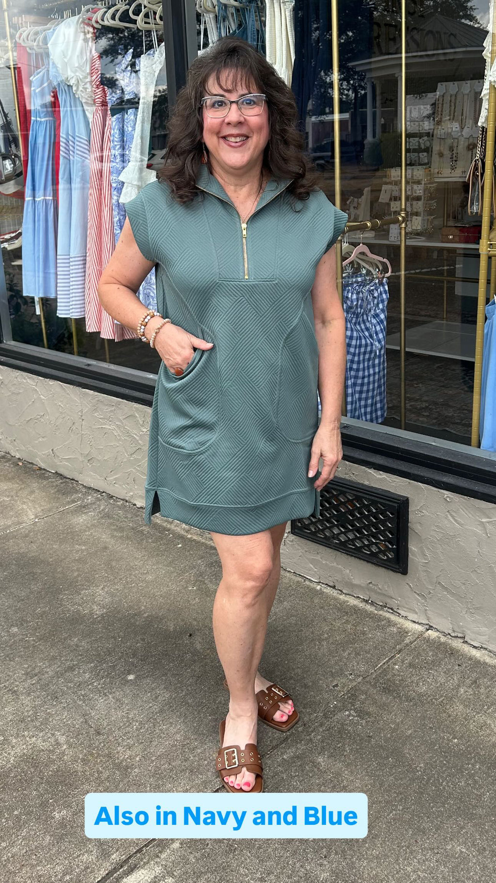 Gracie Textured Dress