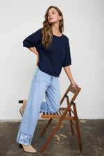 Raw Edge Sweater
