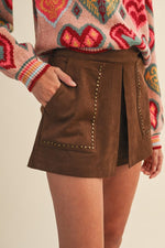 Studded Skort