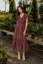 Madris Plaid Midi