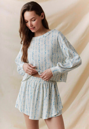 Flower Thermal Skort
