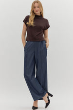 Mock Neck Pullover